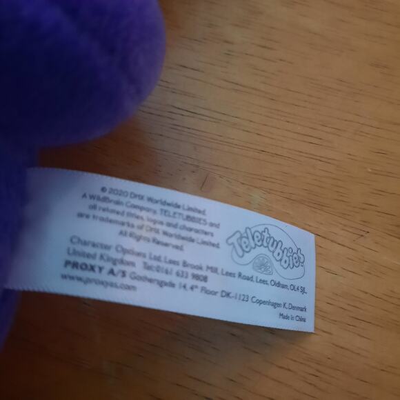 Teletubbies Purple Talking Plush Tinky Winky 11" - Picture 3 of 5